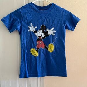 Blue Mickey Mouse Kids T-Shirt Size Youth Small NWOT Short sleeve‎ Tee